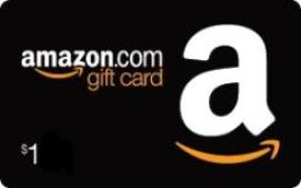 Amazon.com $1 Gift Card;  $25 Gift Card
